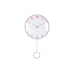 Nástenné hodiny s kyvadlom Cheeky Dome Karlsson KA6058LP, 62cm