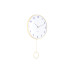 Nástenné hodiny s kyvadlom Cheeky Dome Karlsson KA6058LY, 62cm