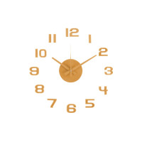 Nástenné hodiny Sunset Numbers DIY Karlsson KA6001YE, 35cm