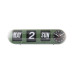 Nástenné hodiny Tube Flip Karlsson KA6032GR, 14cm Nástenné hodiny Tube Flip Karlsson KA6032GR, 14cm