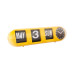 Nástenné hodiny Tube Flip Karlsson KA6032YE, 14cm Nástenné hodiny Tube Flip Karlsson KA6032YE, 14cm