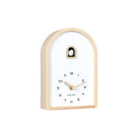 Nástenné kukučkové hodiny Curva Cuckoo Karlsson KA6126WD, 25cm