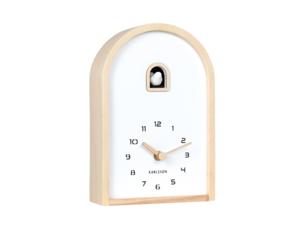 Nástenné kukučkové hodiny Curva Cuckoo Karlsson KA6126WD, 25cm Nástenné kukučkové hodiny Curva Cuckoo Karlsson KA6126WD, 25cm
