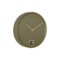 Nástenné kukučkové hodiny Esencia Cuckoo Karlsson KA6123GR, 30cm