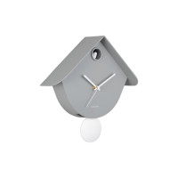 Nástenné kukučkové hodiny Retro Cuckoo Karlsson KA6131GY, 26cm