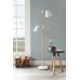 Podlahová lampa Leitmotiv Rubi 150cm, biela farba