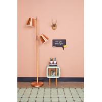 Podlahová lampa Leitmotiv Rubi 150cm, brushed copper Podlahová lampa Leitmotiv Rubi 150cm, brushed copper