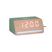 Retro budík s LED svetlom Karlsson KA6078WH, 17cm Retro budík s LED svetlom Karlsson KA6078WH, 17cm