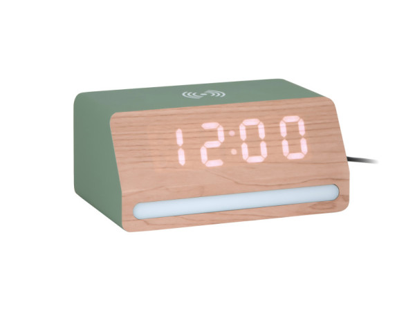 Retro budík s LED svetlom Karlsson KA6078WH, 17cm Retro budík s LED svetlom Karlsson KA6078WH, 17cm