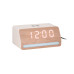 Retro budík s LED svetlom Karlsson KA6078WH, 17cm Retro budík s LED svetlom Karlsson KA6078WH, 17cm