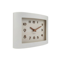 Stolové hodiny Karlsson 5961WH, 17cm