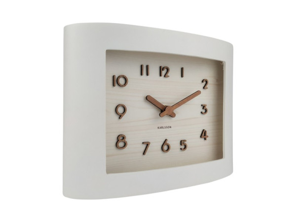 Stolové hodiny Karlsson 5961WH, 17cm Stolové hodiny Karlsson 5961WH, 17cm