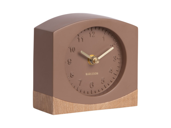 Stolové hodiny Paris Karlsson KA6167BR, 13cm Stolové hodiny Paris Karlsson KA6167BR, 13cm