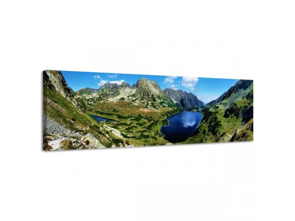 Obraz na plátne Panoráma, Pleso, 158x46cm Obraz na plátne Panoráma, Pleso, 158x46cm