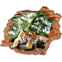 3D fototapeta, Tiger, 125 x100cm