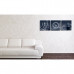 3 dielne obrazové hodiny, Manhattan , 35x105cm 3 dielne obrazové hodiny, Manhattan , 35x105cm