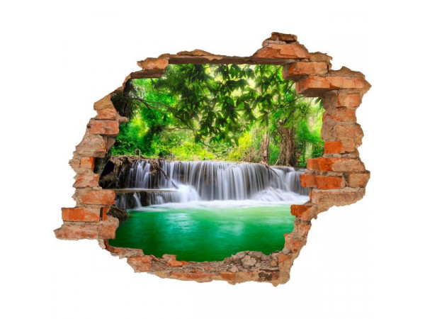 3D fototapeta, Vodopády, 125 x100cm 3D fototapeta, Vodopády, 125 x100cm