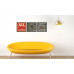 3-dielny obraz s hodinami, Love, 35x105cm 3-dielny obraz s hodinami, Love, 35x105cm
