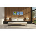 3-dielny obraz s hodinami, Home, 35x105cm 3-dielny obraz s hodinami, Home, 35x105cm