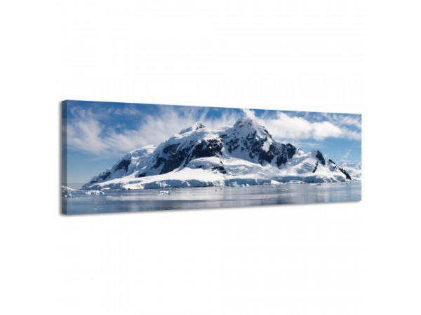 Obraz na plátne Panoráma, Antarktída, 36x118cm Obraz na plátne Panoráma, Antarktída, 36x118cm