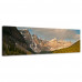 Obraz na plátne Panoráma, Bergsonne , 158x46cm Obraz na plátne Panoráma, Bergsonne , 158x46cm