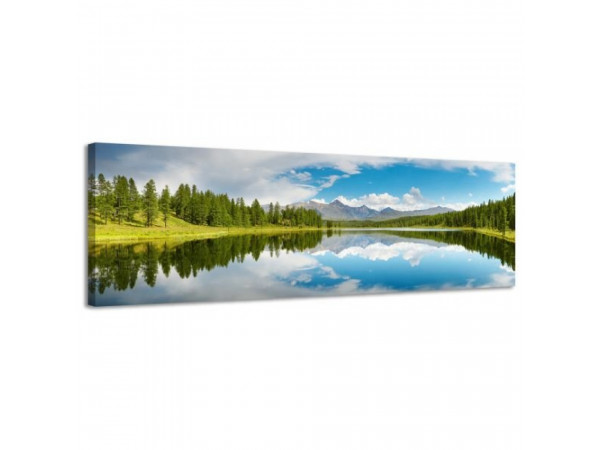 Obraz na plátne Panoráma, MOUNTAINS, 158x46cm Obraz na plátne Panoráma, MOUNTAINS, 158x46cm
