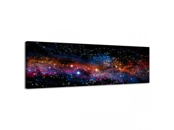 Obraz na plátne Panoráma, Hviezdy, 36x118cm Obraz na plátne Panoráma, Hviezdy, 36x118cm