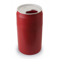 Odpadkový kôš Qualy Capsule Can, červený Odpadkový kôš Qualy Capsule Can, červený