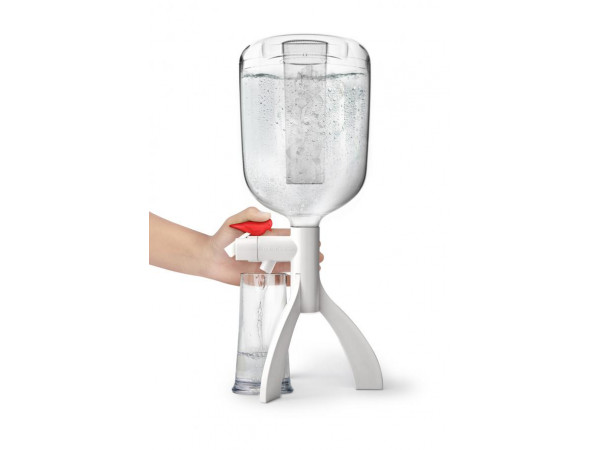 Stojan na vodu Qualy Thirsty Bird Water Dispenser, 3L, červený Stojan na vodu Qualy Thirsty Bird Water Dispenser, 3L, červený