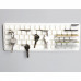 Vešiačik na kľúče Qualy Keys Board, biely Vešiačik na kľúče Qualy Keys Board, biely