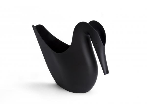 Kanvička na zalievanie Qualy Swan, čierna, 35cm Kanvička na zalievanie Qualy Swan, čierna, 35cm