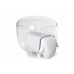 Ovečka so zásuvkou a dózou Qualy Sheepshape Container, biela ovečka / priehľadná dóza Ovečka so zásuvkou a dózou Qualy Sheepshape Container, biela ovečka / priehľadná dóza