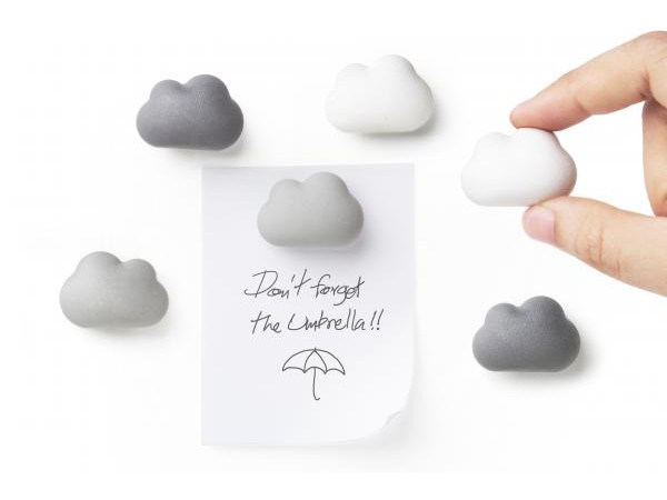 Sada magnetov Qualy Cloud Magnets, 6ks Sada magnetov Qualy Cloud Magnets, 6ks