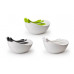 Misa s nástrojmi Qualy Sparrow Salad Bowl, biela-biela