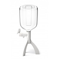 Stojan na vodu Qualy Thirsty Bird Water Dispenser, 3L, biely Stojan na vodu Qualy Thirsty Bird Water Dispenser, 3L, biely