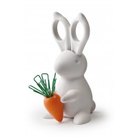 Stojanček s nožnicami Qualy Desk Bunny Scissors, biely Stojanček s nožnicami Qualy Desk Bunny Scissors, biely