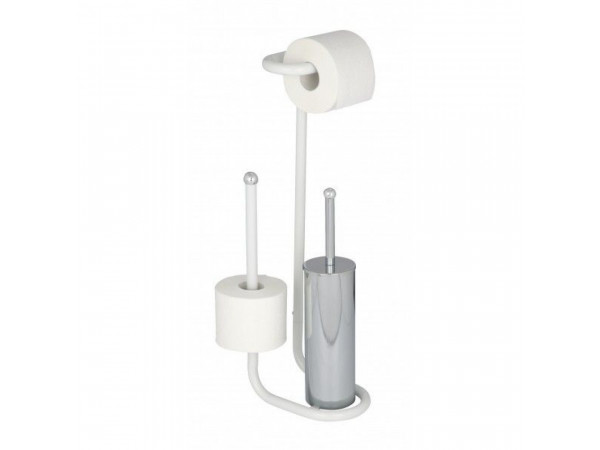 Wenko Stojankový WC set, biely Wenko Stojankový WC set, biely