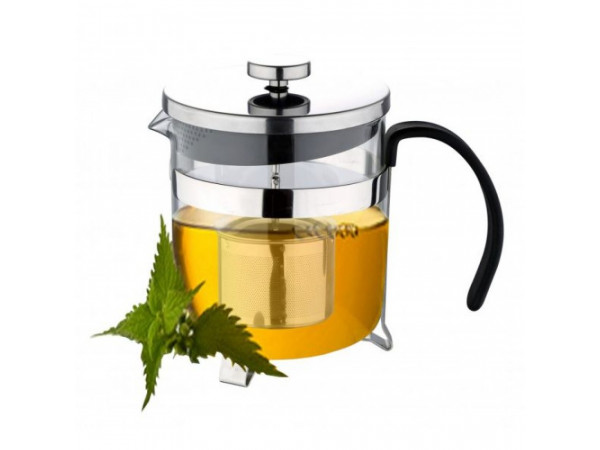 Sklenená kanvica na čaj alebo kávu, Renberg, 1L Sklenená kanvica na čaj alebo kávu, Renberg, 1L