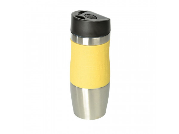 Termohrnček Wellgro, 400 ml z nerezovej ocele, Creme