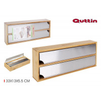 Dávkovač na fólie Quttin 2152, bambus