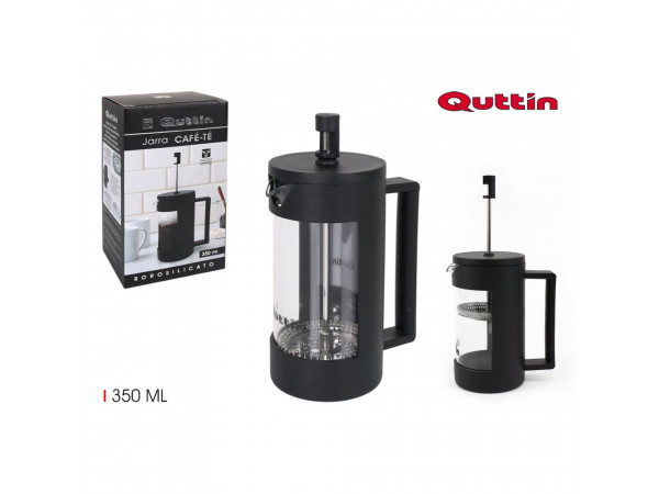 Sklenená kanvica na čaj alebo kávu Quttin 1756, 350ml Sklenená kanvica na čaj alebo kávu Quttin 1756, 350ml