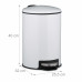 Odpadkový kôš 12L RD5468, biela Odpadkový kôš 12L RD5468, biela