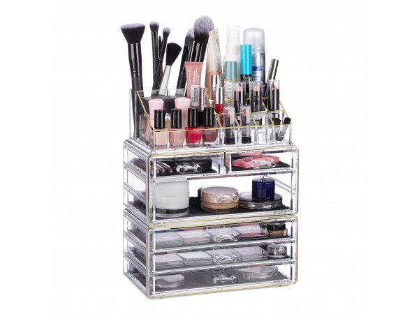 Organizér na make-up RD4643, zlatá Organizér na make-up RD4643, zlatá
