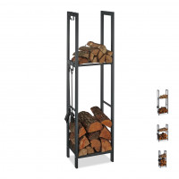 Stojan na palivové drevo RD6017 150x40cm Stojan na palivové drevo RD6017 150x40cm