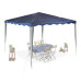 Záhradný altánok RD46001, modrý, 3 x 3 m Záhradný altánok RD46001, modrý, 3 x 3 m