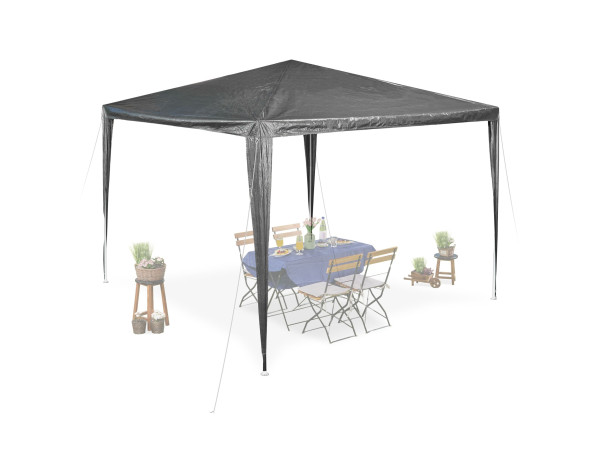 Altánok RD46002, antracit, 3x3m Altánok RD46002, antracit, 3x3m