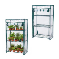 Balkónový skleník s PVC fóliou 2ks RD53019