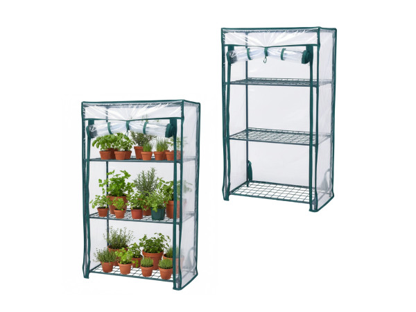 Balkónový skleník s PVC fóliou 2ks RD53019 Balkónový skleník s PVC fóliou 2ks RD53019