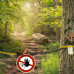 Bariérová plastová reťaz RD49682, 30m 
