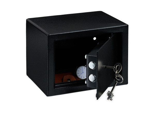 Čierny nástenný trezor s kľúčom RD50124 Čierny nástenný trezor s kľúčom RD50124